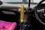 Ручка переключения передач в стиле JDM 25cm., граненая (Желтый) 2