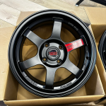 Комплект дисков Volk Racing TE37 R15 6.5j ET20 4x108 (черные) 7