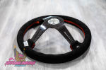 Спортивный руль Nardi Deep Corn Carbon замшевый (вынос) 4