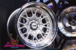 Комплект дисков BBS NEW R15 9J ET15 4x100 / 4x114.3 (серебристые) 1