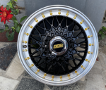 Комплект дисков BBS RS R14 5.5J ET25 4x100/114.3 (черные)